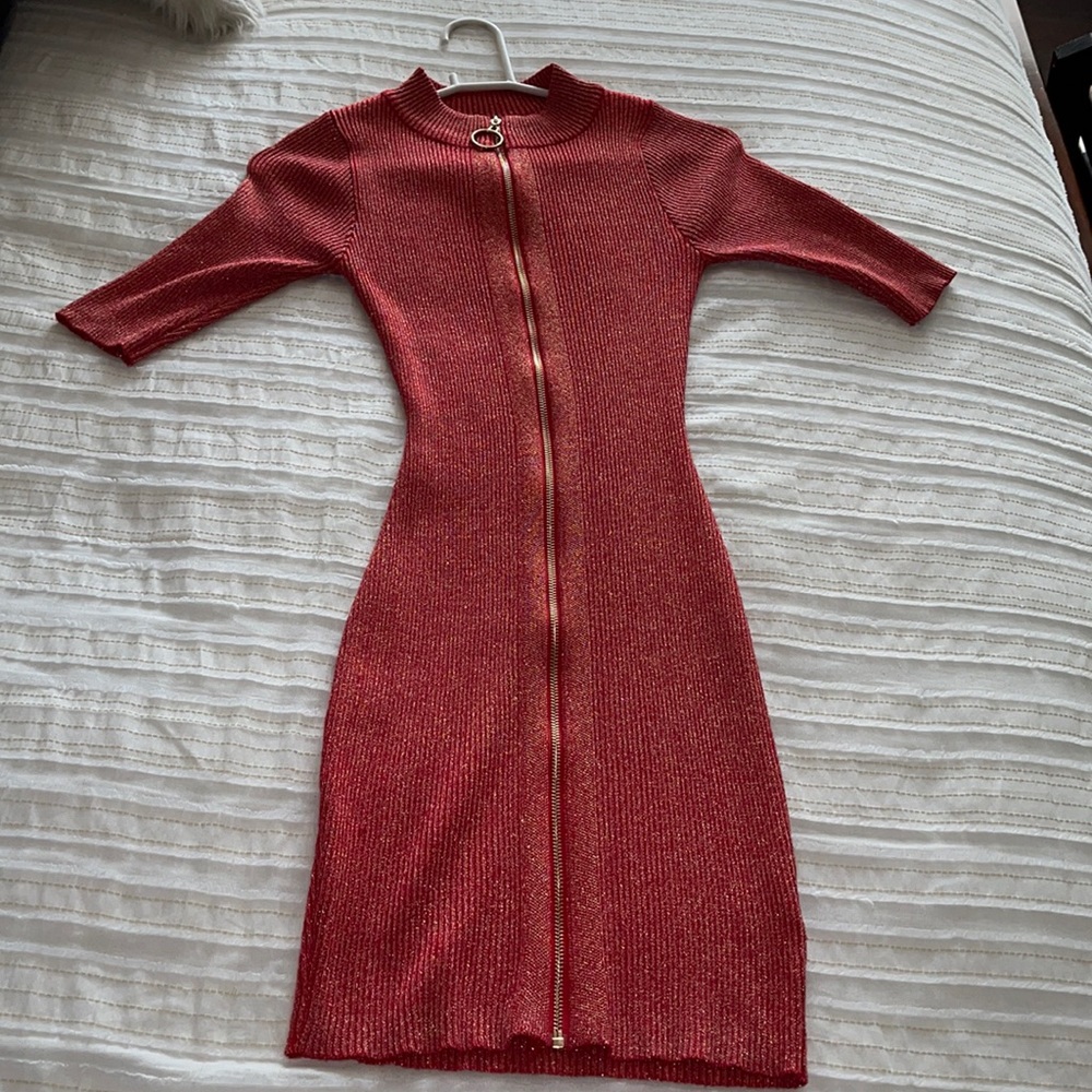 Zip-Up Dress
